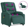 Massagestoel Stof Donkergroen