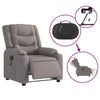 Massagestoel Stof Taupe