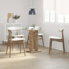 Bistrotafel 60X60X75 Cm Bewerkt Hout