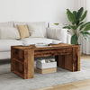 Salontafel 102X55X42 Cm Bewerkt Hout Kleurig