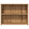 Salontafel 102X55X42 Cm Bewerkt Hout Artisanaal Eikenkleur