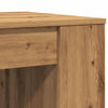 Salontafel 102X55X42 Cm Bewerkt Hout Artisanaal Eikenkleur