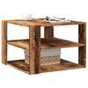 Salontafel 58X58X40 Cm Bewerkt Hout Kleurig