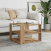 Salontafel 58X58X40 Cm Bewerkt Hout