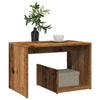 Bijzettafel 59X36X38 Cm Bewerkt Hout