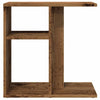 Bijzettafel 50X30X50 Cm Bewerkt Hout Kleurig