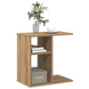 Bijzettafel 50X30X50 Cm Bewerkt Hout Artisanaal Eikenkleur