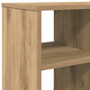 Bijzettafel 50X30X50 Cm Bewerkt Hout Artisanaal Eikenkleur
