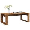 Salontafel 102X50X35 Cm Bewerkt Hout Eikenkleurig