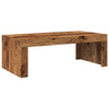Salontafel 102X50X35 Cm Bewerkt Hout Oude Houtkleurig