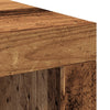 Salontafel 102X50X35 Cm Bewerkt Hout Oude Houtkleurig