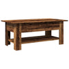 Salontafel Bewerkt Hout Kleurig