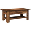 Salontafel Bewerkt Hout Kleurig
