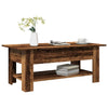 Salontafel Bewerkt Hout Kleurig