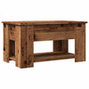 Salontafel 79X49X41 Cm Bewerkt Hout Kleurig