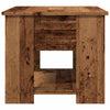 Salontafel 79X49X41 Cm Bewerkt Hout Kleurig