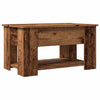Salontafel 79X49X41 Cm Bewerkt Hout Kleurig