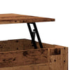 Salontafel 79X49X41 Cm Bewerkt Hout Kleurig