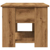 Salontafel 79X49X41 Cm Bewerkt Hout Artisanaal Eikenkleur