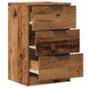 Nachtkastjes 40X36X65 Cm Bewerkt Hout Kleurig