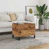 Salontafel 60X44,5X45 Cm Bewerkt Hout Kleurig