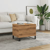 Salontafel 60X44,5X45 Cm Bewerkt Hout Kleurig