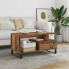 Salontafel 90X49X45 Cm Bewerkt Hout