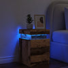 Nachtkastjes Met Led-Verlichting 35X39X55 Cm