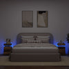 Nachtkastjes Met Led-Verlichting 35X39X55 Cm