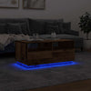 Salontafel Met Led-Verlichting 90X49X40 Cm Kleurig