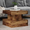 Salontafel Met Led-Verlichting 50X50X40 Cm
