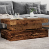 Salontafel Met Led-Verlichting 50X50X40 Cm