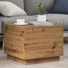 Salontafel Met Led-Verlichting 90X50X40 Cm Kleurig