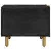 Salontafel 80X50X40 Cm Bewerkt Hout Zwart