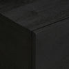 Salontafel 100X54X40 Cm Bewerkt Hout Zwart Wit