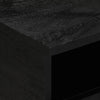 Salontafel 80X54X40 Cm Bewerkt Hout Zwart Wit