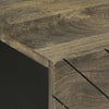 Salontafel 100X54X40 Cm Massief Mangohout Zwart