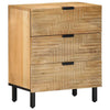 Nachtkastje 50X33X60 Cm Massief Mangohout