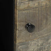 Salontafel 80X50X40 Cm Massief Mangohout Lichtgrijs