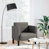 Fauteuil Met Armleuningen 54 Cm Corduroy Stof Lichtgroen Grijs