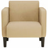 Fauteuil Met Armleuningen 54 Cm Corduroy Stof Lichtgroen Grijs