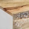 Salontafel 80X50X40 Cm Massief Mangohout