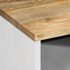 Nachtkastje 50X33X60 Cm Massief Mangohout