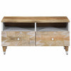 Salontafel 80X54X40 Cm Massief Mangohout