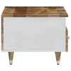 Salontafel 80X54X40 Cm Massief Mangohout