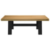 Salontafel Noain A-Vormige Poten 120X60X40 Cm Massief Hout
