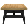 Salontafel Noain A-Vormige Poten 120X60X40 Cm Massief Hout