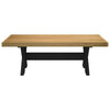 Salontafel Noain X-Vormige Poten 120X60X40 Cm Massief Hout