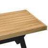 Salontafel Noain X-Vormige Poten 120X60X40 Cm Massief Hout