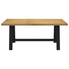 Eettafel Noain A-Vormige Poten 180X90X75 Cm Massief Hout